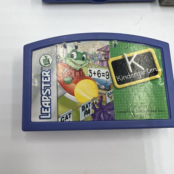 Leapster Leap Frog Games Lot Battery Or Wired  Summer Learning Roadtrip Fun - Picture 5 of 13